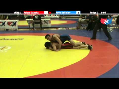 66 KG Consolation R4 - Kotaro Tanaka JPN vs Kevin LeValley Minnesota Storm