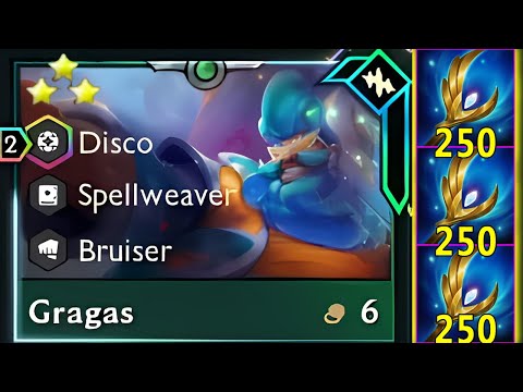 This Graggy ⭐⭐⭐ is SO FAT!!! | 6 Disco 6 Bruiser x3 Archangel Gragas 3 Star | TFT SET 10