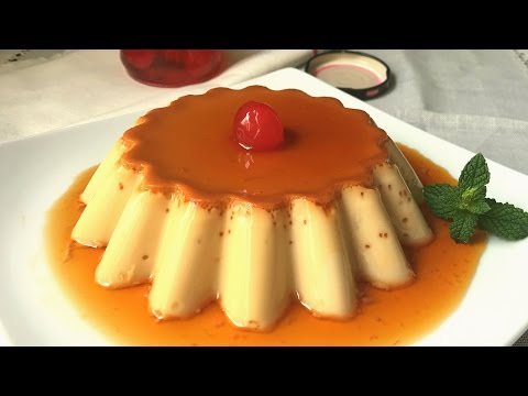 Rico y Sencillo Flan De Vainilla Listo En 3 Minutos