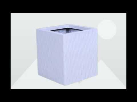 Rectangular Fiberglass Planter