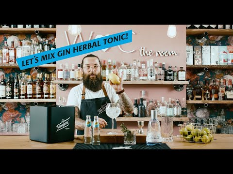 Jetzt den Gin Herbal Tonic mit Schweppes @Home mixen!