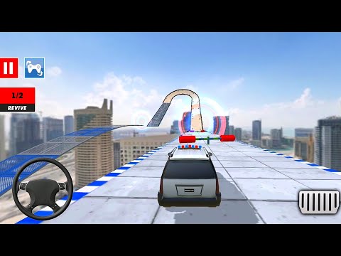 Police Prado Car Stunt - Mega Ramp Stunts 3D - #5 Android GamePlay On PC