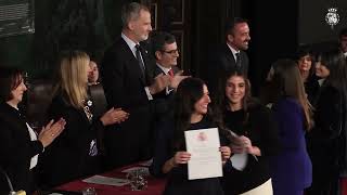 Su Majestad el Rey preside el acto de entrega de despachos a la 63ª promoción de la Carrera Fiscal