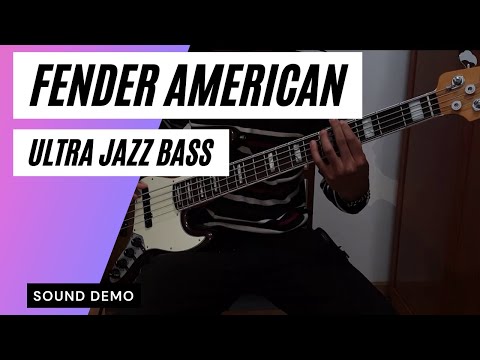 Fender American Ultra Jazz Bass V | Sound Demo