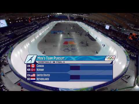 Speed Skating Men Team Pursuit Complete Event | Vancouver 2010