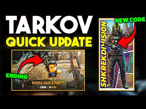 FREE Shkrek Loadout in Tarkov?!😂New Code + Duckov Event Ending!