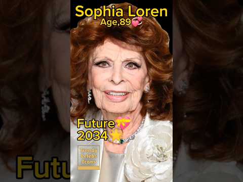 Beauty of Sophia Loren in Seconds #shorts #antesedepois #beforeandafter