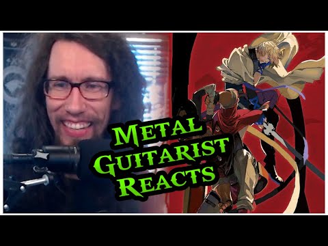Pro Metal Guitarist REACTS: Guilty Gear Strive OST "Rock and Roll, Rock Hard Maniac"