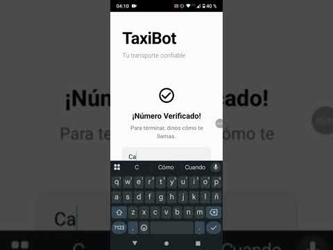 Tutorial TaxiBot App