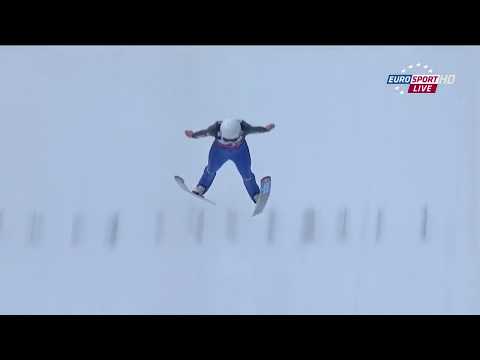 Julia Clair 131.5 m Planica 2014 (English Commentary)