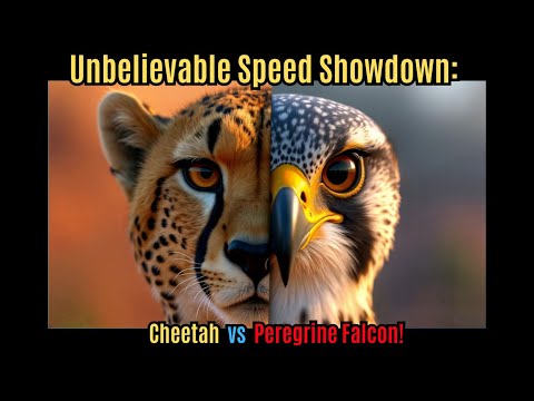 Unbelievable Speed Showdown: Cheetah vs. Peregrine Falcon!