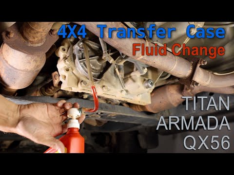 4X4 Transfer Case Fluid Change | Nissan Titan