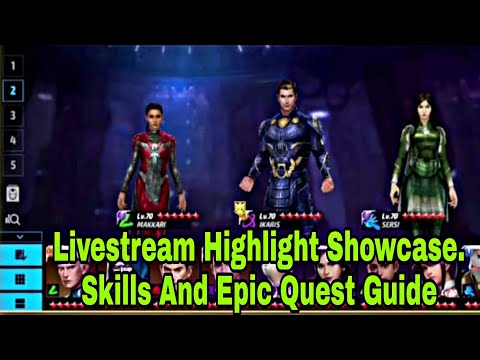 October Mid Update Livestream Highlight & Skills New Epic Quest Showcase 2021 - Marvel Future Fight