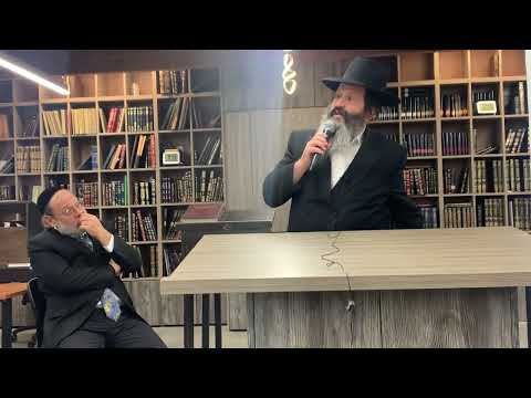 Rabbi Sholom Mordechai Rubashkin speaking in Yeshivas Doresh