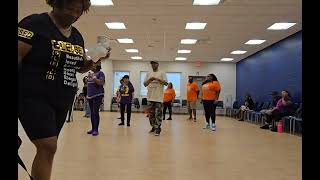 HE&#39;S AND HER&#39;S PATT LINE DANCE creator Yolanda Jackson &amp; Pattrick Laster