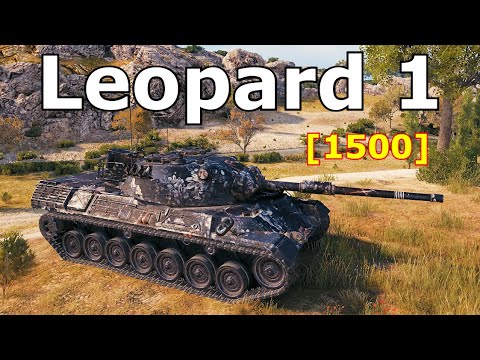 World of Tanks Leopard 1 - 6 Kills 11,1K Damage