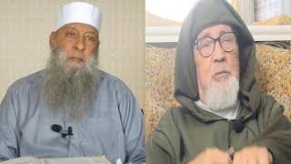 صورة الشيخ الحويني حفظه الله ينعي العلامة بوخبزة رحمه الله تعالى