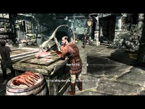 The Elders Scroll: Skyrim Hogni Red-Arm The bloodiest beef in the Reach.