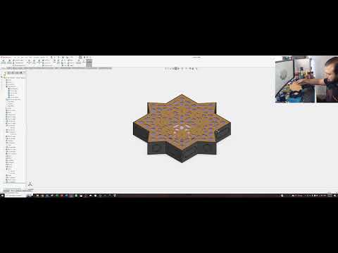 STL file Islamic Pattern Night Light 🔦 (3MF)・Template to download and ...