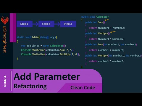 Clean Code - Refactoring - Add Parameter