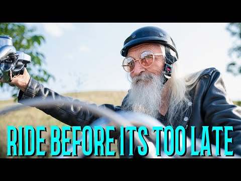 🚨 Why should you ride a motorcycle as you get older? When are you too old?
