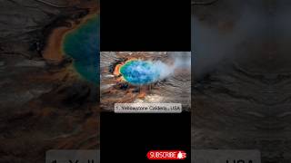 Top 10 Most Dangerous Active VOLCANOES In The World 🌎🥵🏔️#volcanoes #top10 #shortvideo #shorts