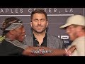 FED UP! KSI PUSHES LOGAN PAUL DURING HEATED FACE TO FACE AT FINAL PRESSER - FULL FACE OFF VIDEO