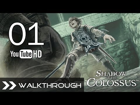 Shadow of the Colossus (PS3/PS2) - SotC Walkthrough Part 1 (Valus - 1st Colossus) Intro 1080p