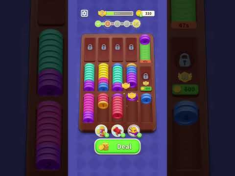 Merge Coins - Relax Sort Game
