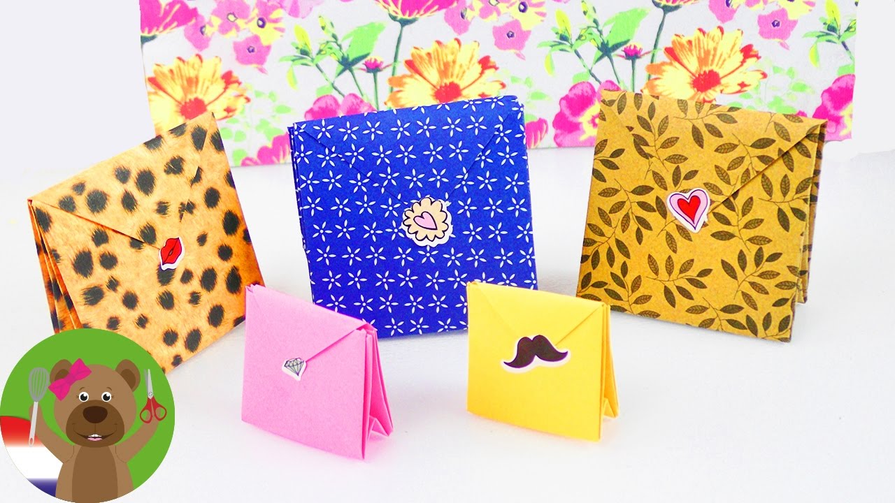 Een geschenktasje zelf vouwen!