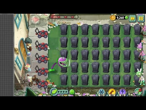 Plants vs. Zombies 2 pinata party 4/5/2017 || pinata party April 5, 2017