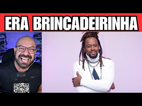 Toni Garrrido says the change of lyrics was a joke.