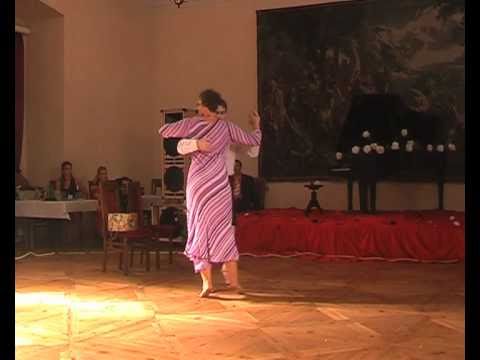 The Tall Tanguera and the Short Tanguero - a scene from the comedy TANGO NIGHTMARES