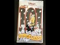 Opening To 101 Dalmatians VHS 1999 Version 1