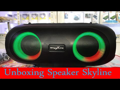 Unboxing Speaker Skyline Model:SL-P12