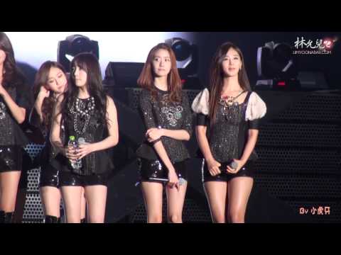 131019 SMTOWN Live World Tour III In 베이징 SNSD - Talk