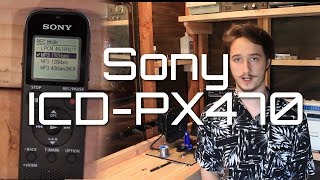 Sony ICD-PX470 (ICDPX470.CE7) - відео 1
