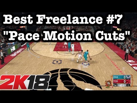NBA 2K18 Best Plays Top Freelance Offense Tutorial: Pace Motion Cuts 2K18 Tips #49