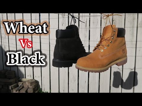 Wheat vs. Black Timberlands | Comparison + On-feet Looks