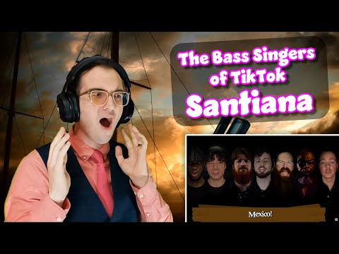 They Could RATTLE THE SEAS!! | Santiana | Bass Singers of TikTok Reaction/Analysis