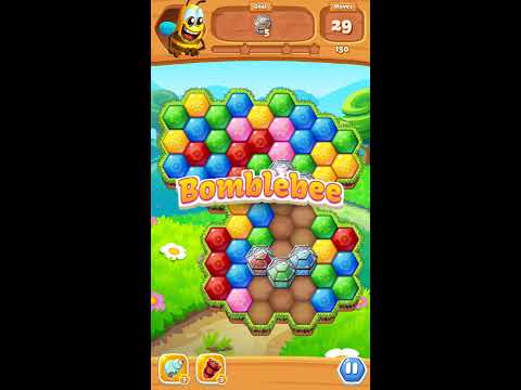 Bee Brilliant Blast Level 38 3 stars