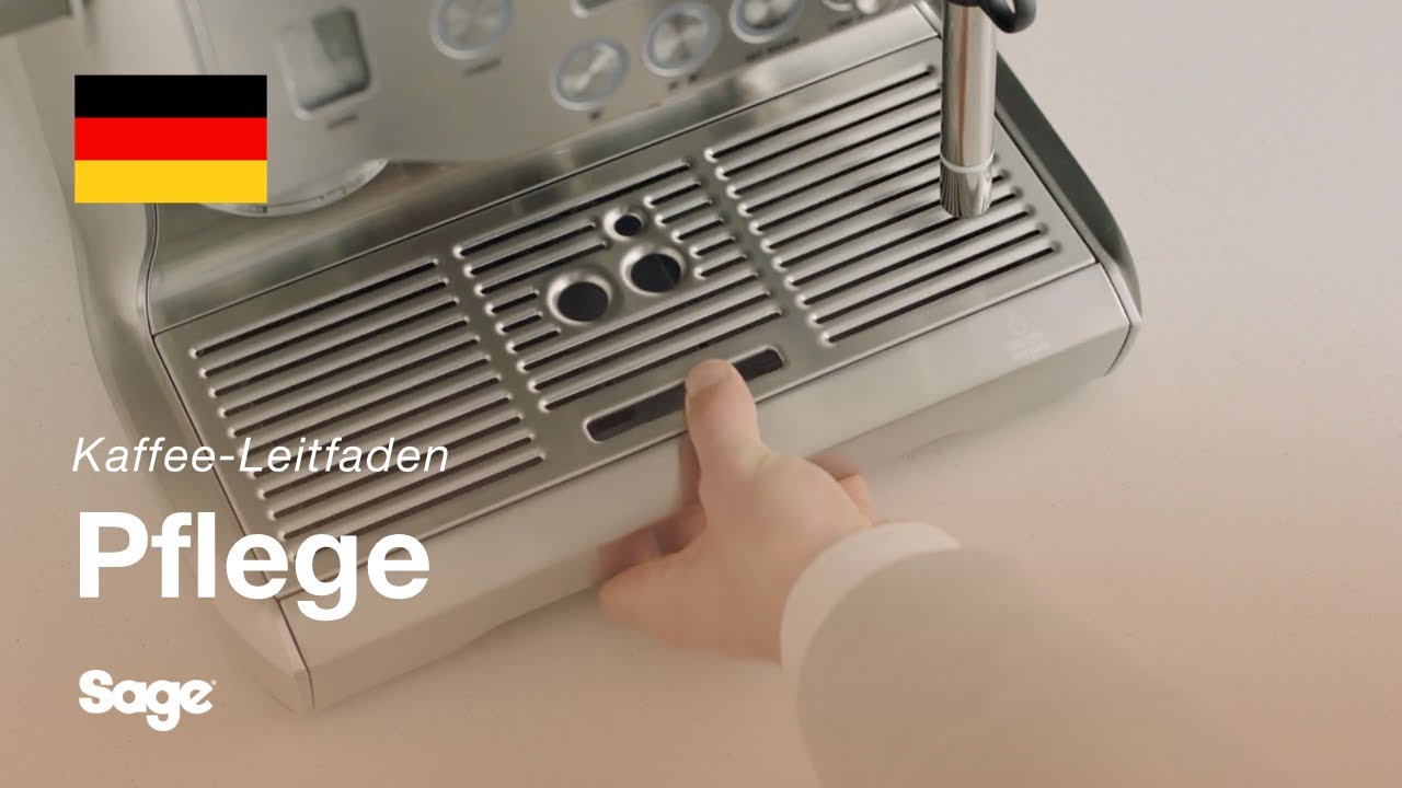 Reinigung der Abtropfschale