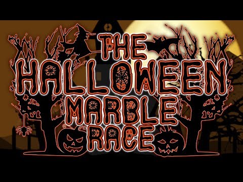 The Halloween Marble Race