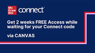 McGraw Hill Connect Student Registration: Temporary Access - Canvas