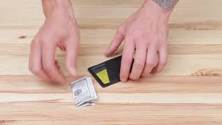 Кожаный маленький картхолдер Grande Pelle 11529 черный