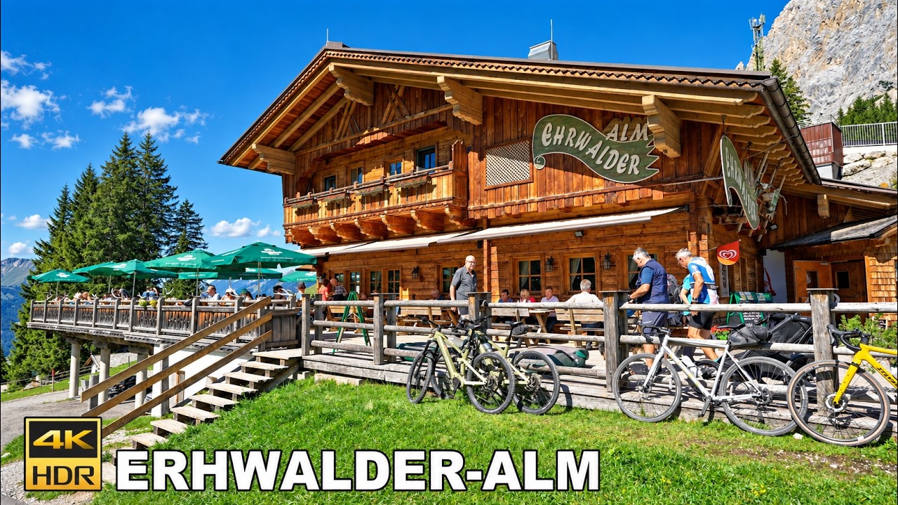 Ehrwalder-Alm Austria 🇦🇹 Scenic Hike To Seebensee Coburger Hütte , Drachensee 4K 60fps