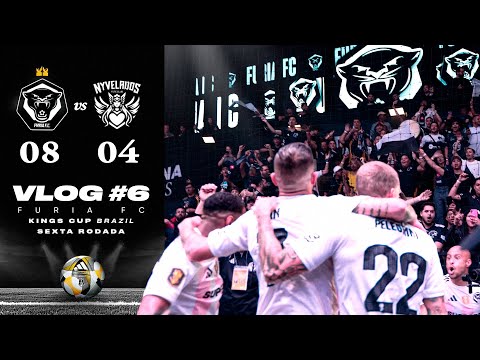 VITÓRIA NA ESTREIA DOS PLAYOFFS! BASTIDORES FURIA FC 8X4 Nyvelados na Kings Cups Brasil!
