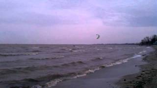 preview picture of video 'Pete at Luna Pier before the wind came up'