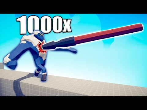 1000x OVERPOWERED BALLISTA vs UNITS - TABS | Totally Accurate Battle Simulator 2024