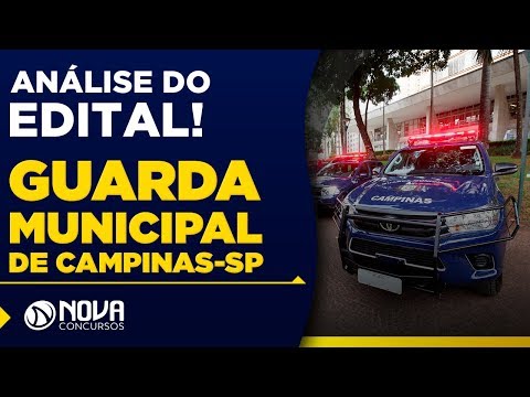 Guarda Municipal de Campinas - Análise do Edital